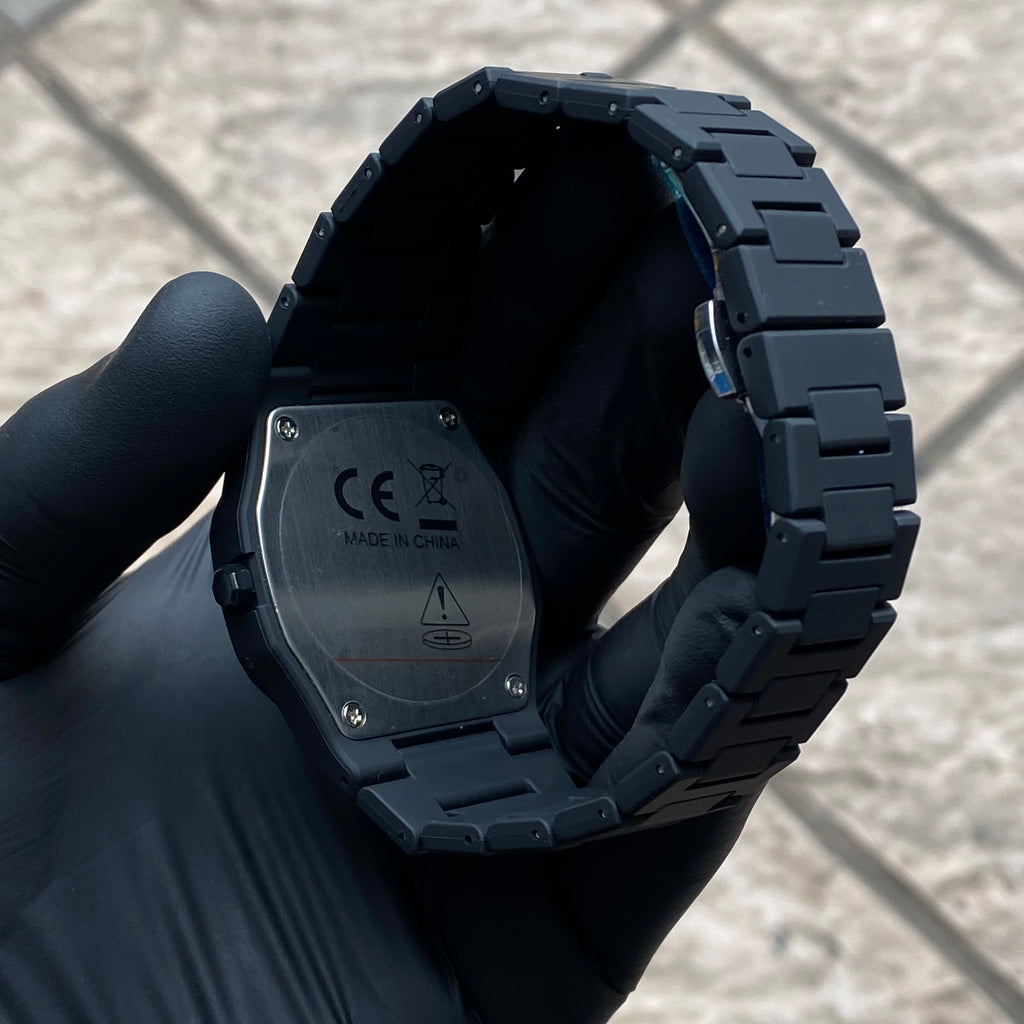 Reloj Clásico con Números Árabes - Resistente al Agua