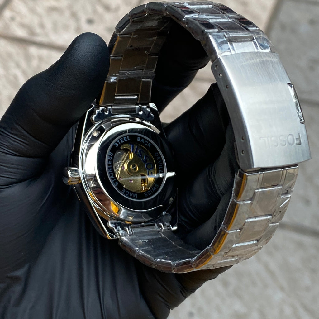 Reloj FOSSIL Automático - Corazón Abierto con Agujas Luminiscentes