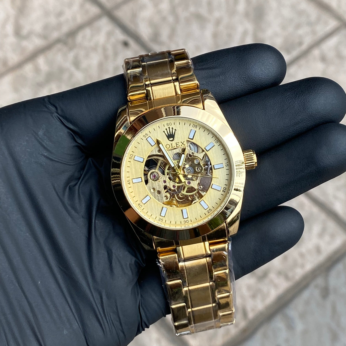 Reloj RX Automático Corazón Abierto - Acero Inoxidable