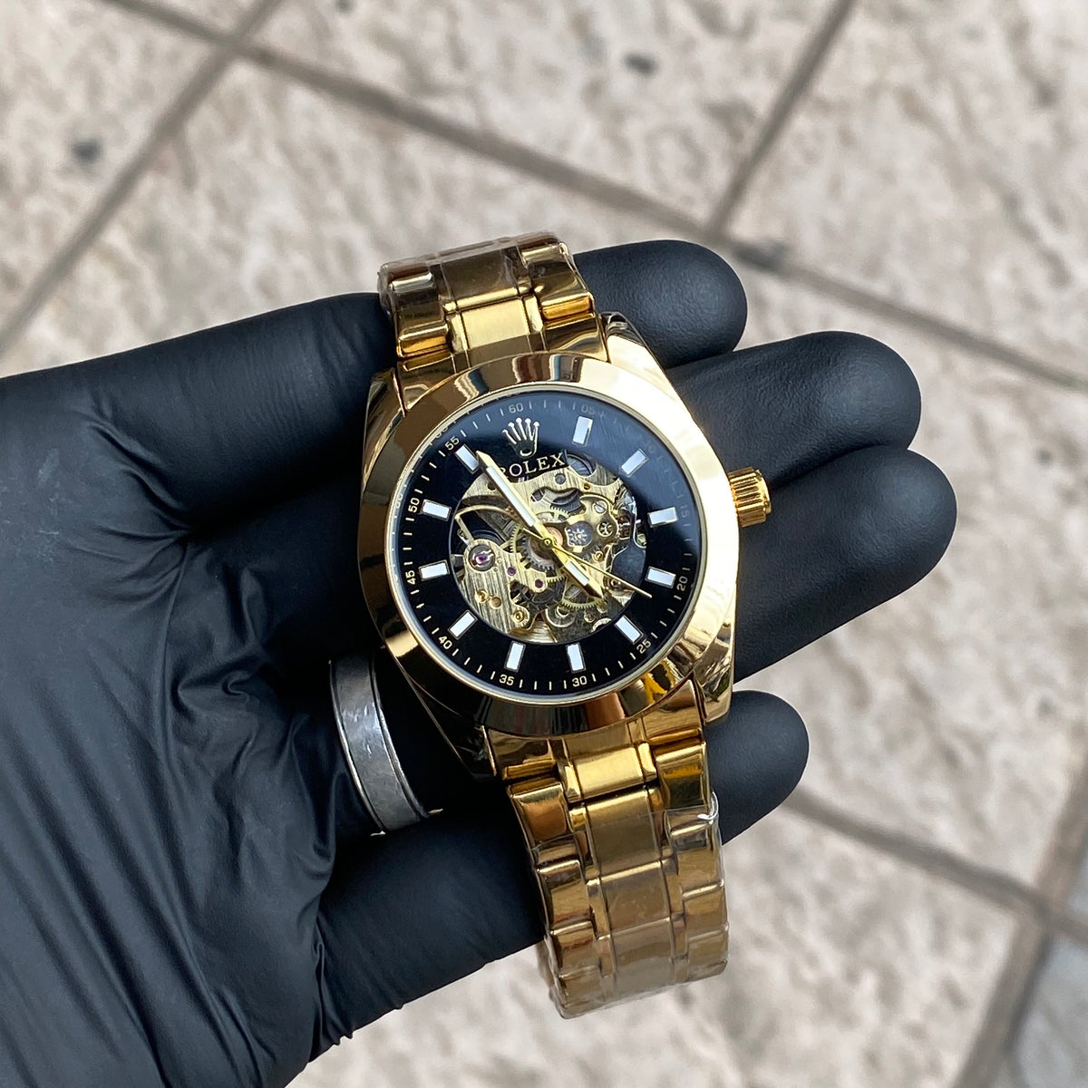 Reloj RX Automático Corazón Abierto - Acero Inoxidable