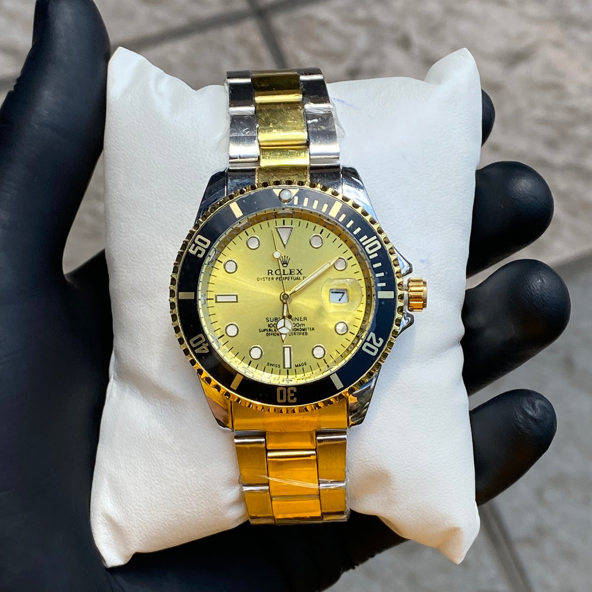 Reloj RX SUBMARINO - Bisel Giratorio con Fechador y Lupa