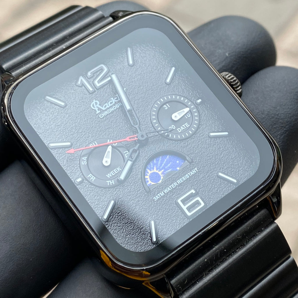 Reloj RACKLO Original - Sumergible 30m con Fase Lunar y Solar
