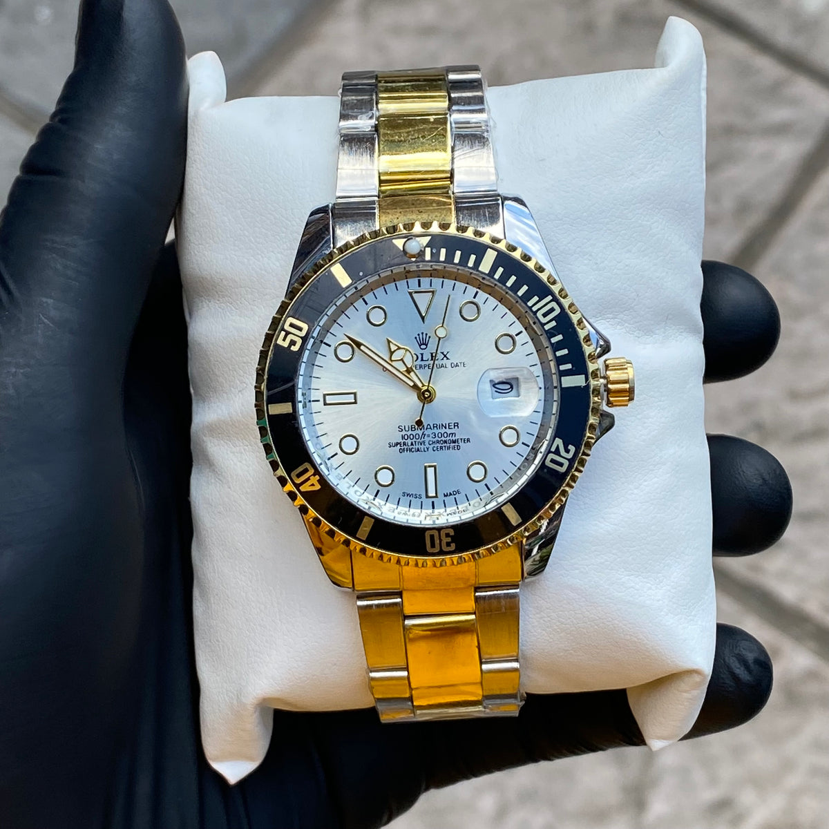 Reloj RX SUBMARINO - Bisel Giratorio con Fechador y Lupa