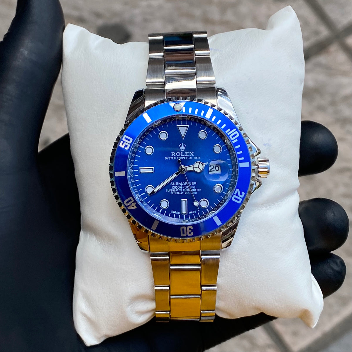 Reloj RX SUBMARINO - Bisel Giratorio con Fechador y Lupa