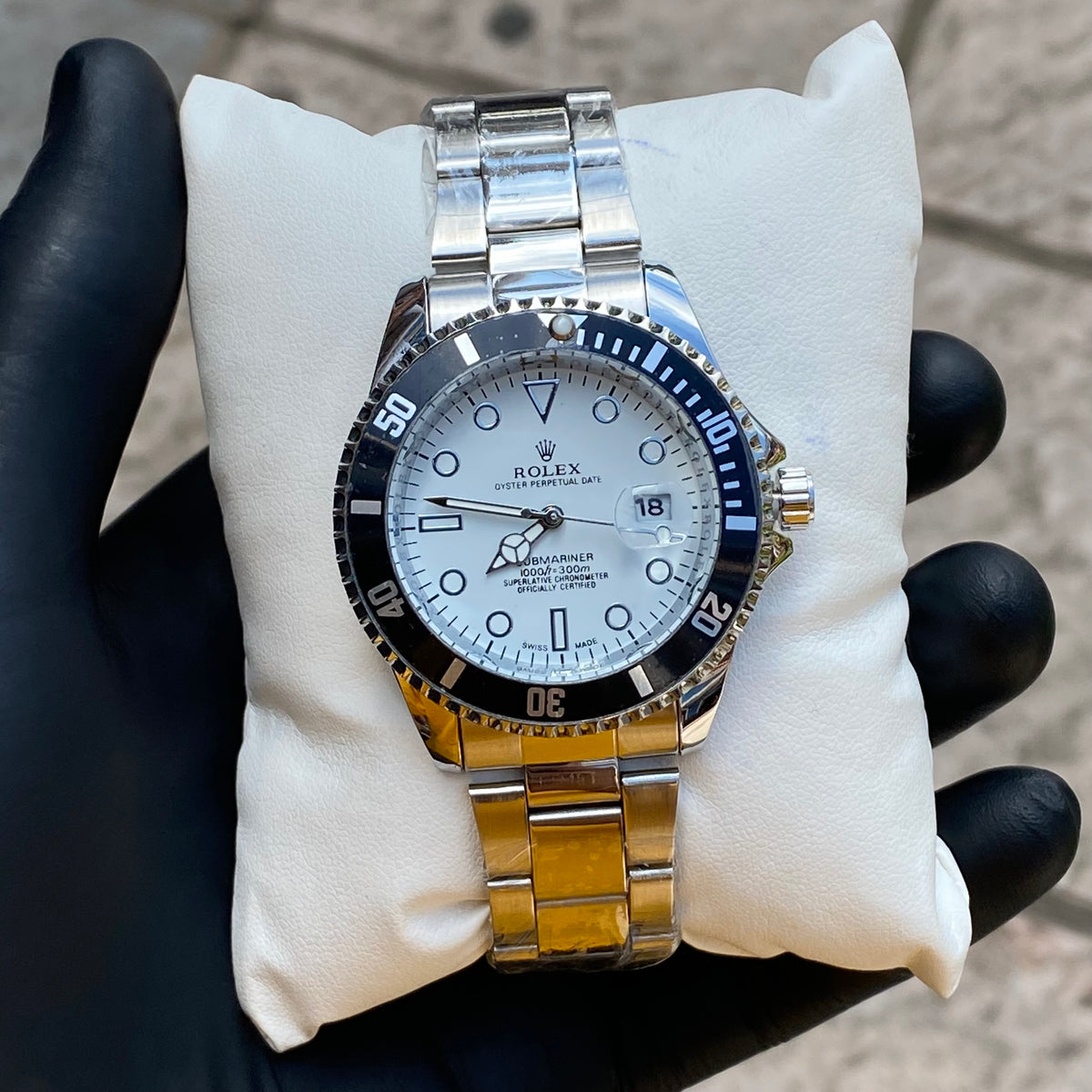 Reloj RX SUBMARINO - Bisel Giratorio con Fechador y Lupa