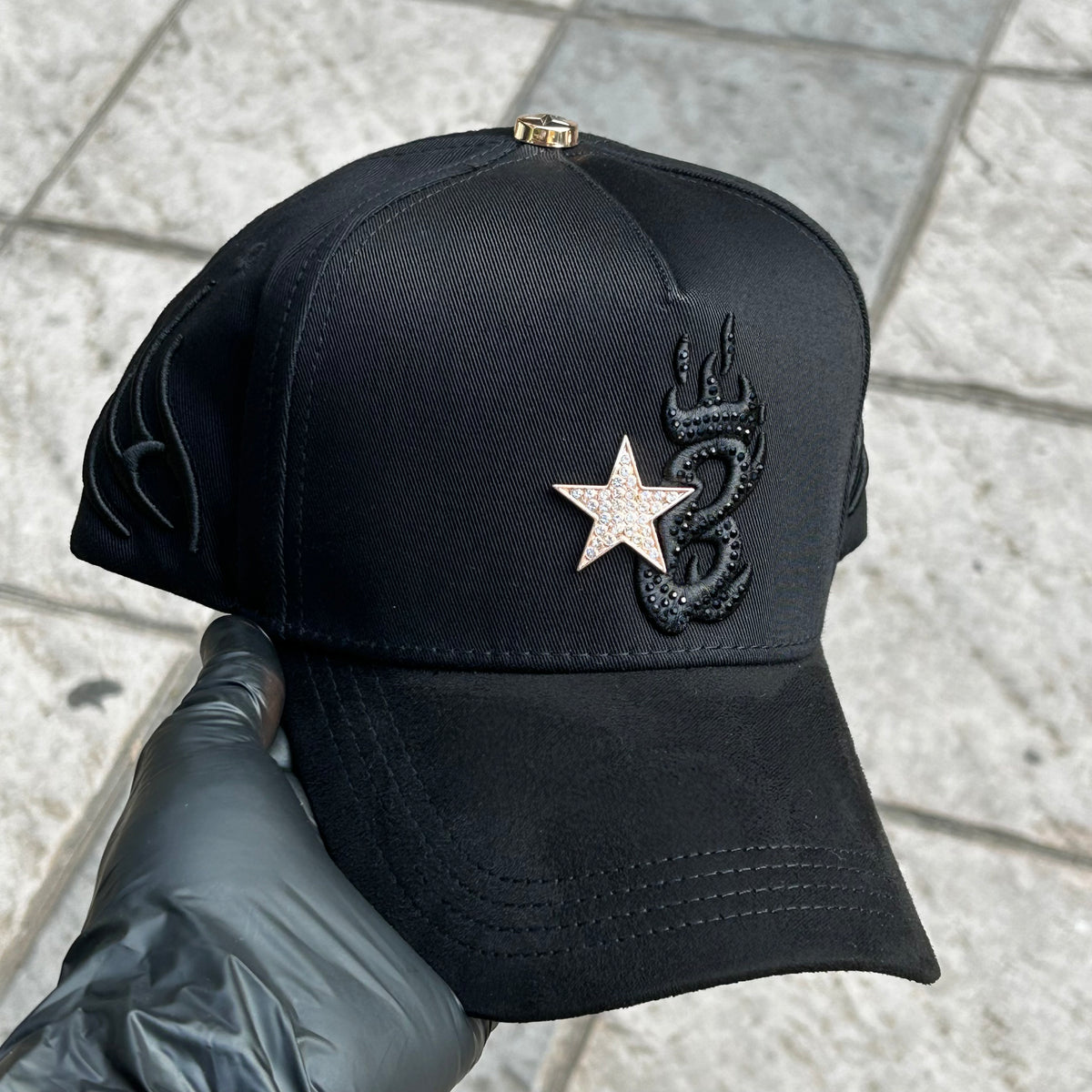 Barbas Hats B Star Rose Gold.