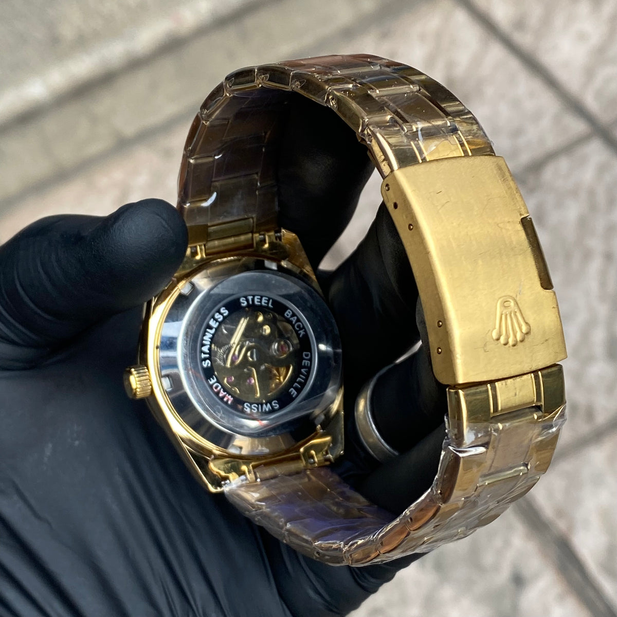 Reloj RX Automático Corazón Abierto - Acero Inoxidable