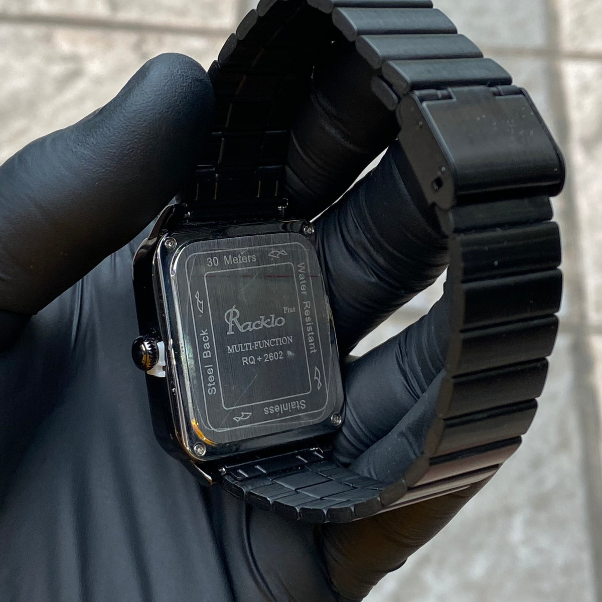 Reloj RACKLO Original - Sumergible 30m con Fase Lunar y Solar