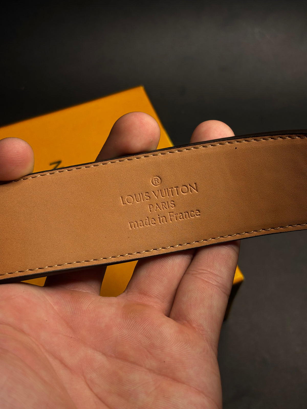 Cincho LV Premium - Cuero Genuino