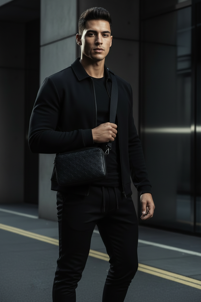 Crossbody con Modelo - Hombro